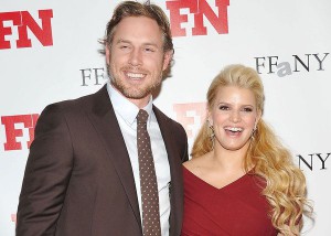 Eric Johnson and Jessica Simpson