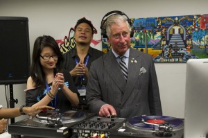 Prince Charles DJ's