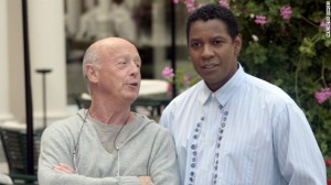 Tony Scott with Denzel Washington