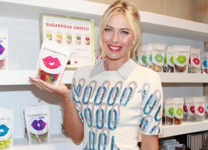 Maria Sharapova & her sweets Sugapova
