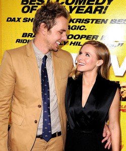 Dax Shepherd and Kristen Belll at Hit & Run