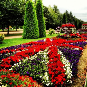 The Colourful Avenue Gardens in Regent's Park