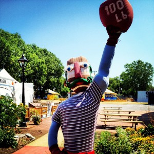 The site at TOHU Cirque du Soleil