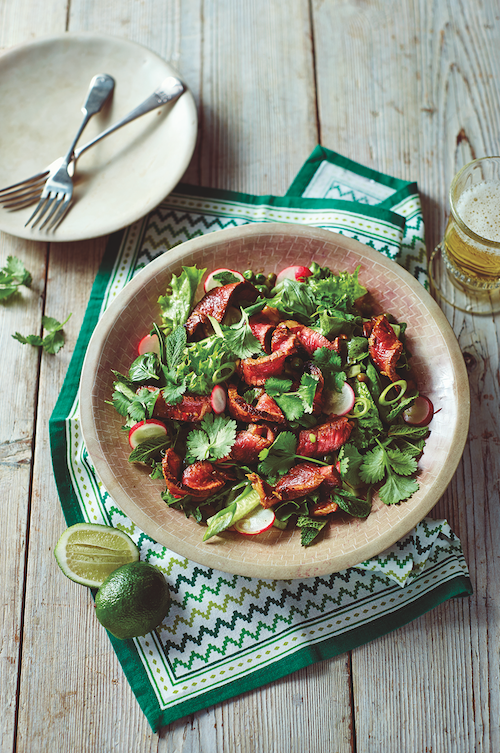 KEVIN LOVE: Warm Beef Salad Recipe