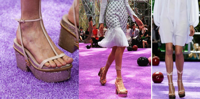 SPOTTED: High-Heeled Gladiator Sandals