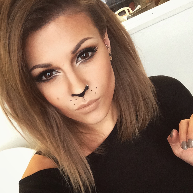 HOW TO: Lion/Cat Halloween Makeup