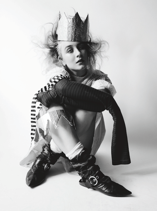 SAOIRSE RONAN as Queen of Hearts in W Magazine