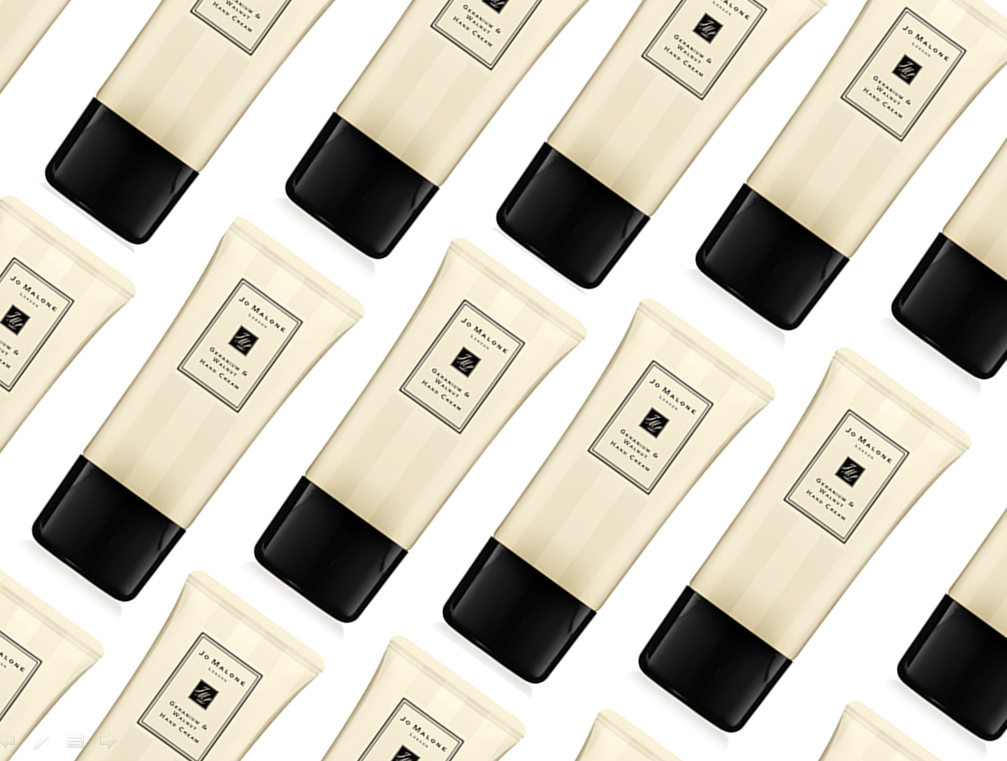 NEW JO MALONE GERANIUM & WALNUT HAND CREAM