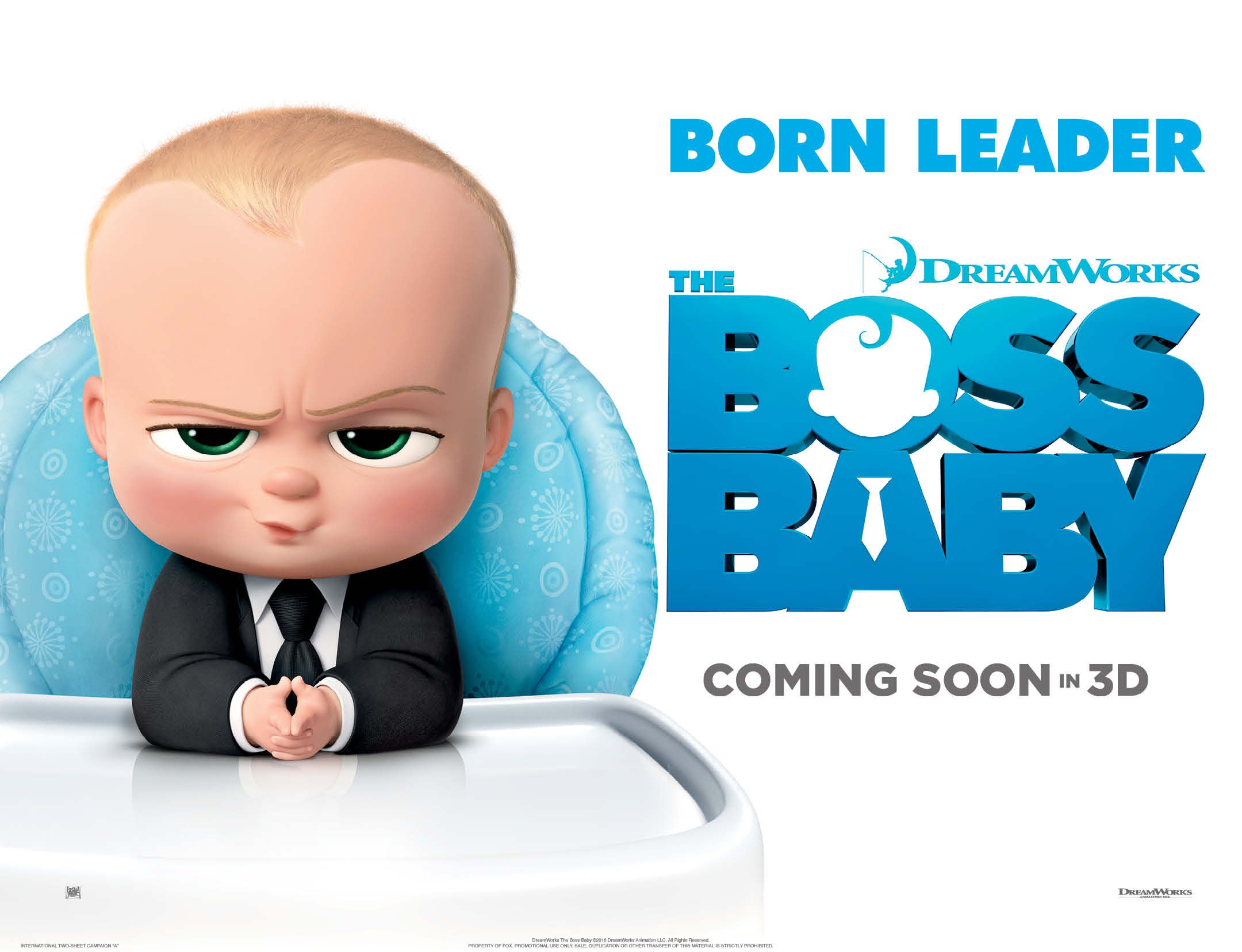 NEW TRAILER: THE BOSS BABY