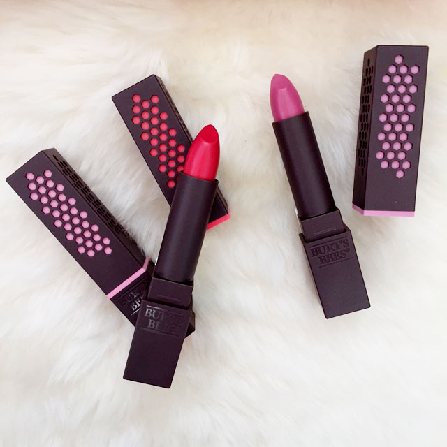 NEW BURT’S BEES LIPSTICKS